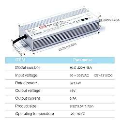 DrapeMania HLG-320H-48A LED