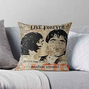 Pop Indie Music Manchester N Roll Art Oasis - - The Most Impressive Printed Square Throw Pillow case for Home and car Sofa Decoration Customize