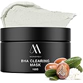 MONOPOLI Skin BHA Clay Mask | Luxurious Detox and Hydration | Manicouagan Clay & Hydrating Agents | Suitable for All Skin Types Needing a Refresh | Single 100g