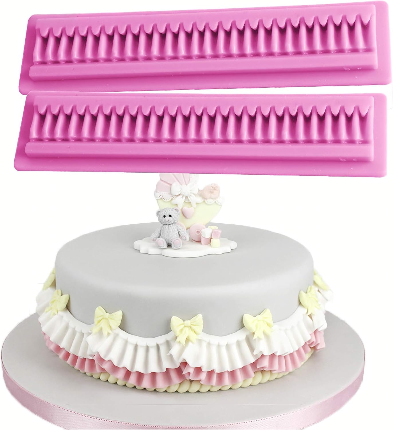 Decorations A Gateau Et Accessoires Moules En Chocolat En Pate A Sucre Bharatmotordrivingschool In Icing Wave Silicone Fondant Moule Gateau Decoration Sugarcraft Frontiere Moule Cuisson Outil