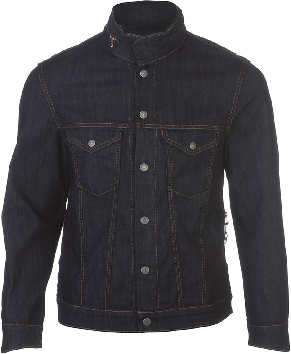 Levi's Commuter Trucker Jacket Men's Indigo Denim 3XDRY, L Men's Clothing