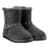 Kirkland Signature Girls Shearling Buckle Boots