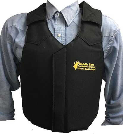 Amazon Com Saddle Barn Tack Cordura Adult Protective Vest Sports