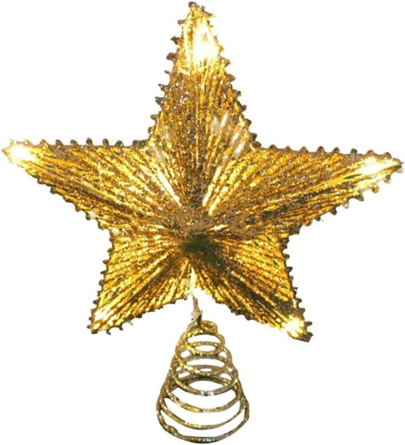 XLSWAB Christmas Tree Topper Star Christmas Decorations Colorful