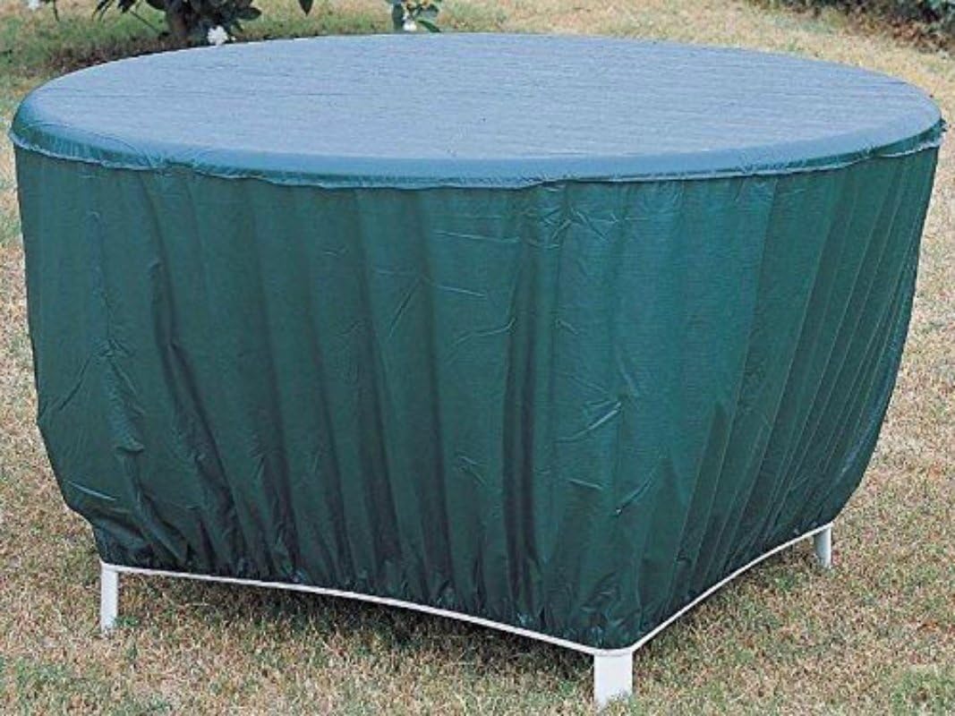 Amazon Com Mintcraft Cvra Rt D Vinyl Round Patio Table Cover Patio Table And Chair Set Covers Garden Outdoor