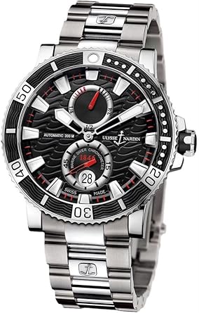 Ulysse Nardin Maxi Marine Diver Power Reserve Titanium Mens Watch 263-90-7M/92