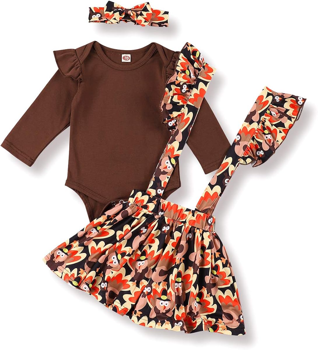 baby girl thanksgiving romper