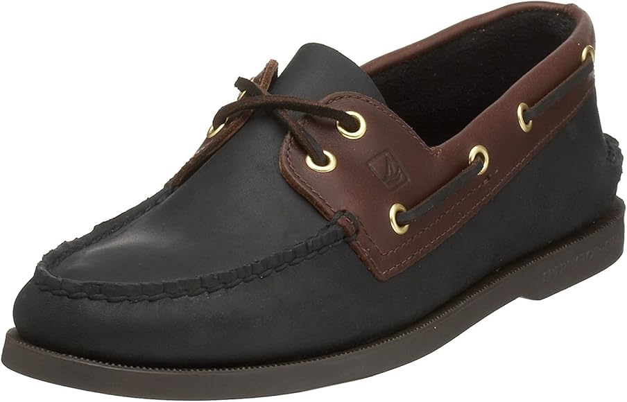 sperry black amaretto