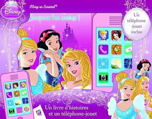 Download Disney Princesses : Un livre d'histoires et téléphone-jouet PDF