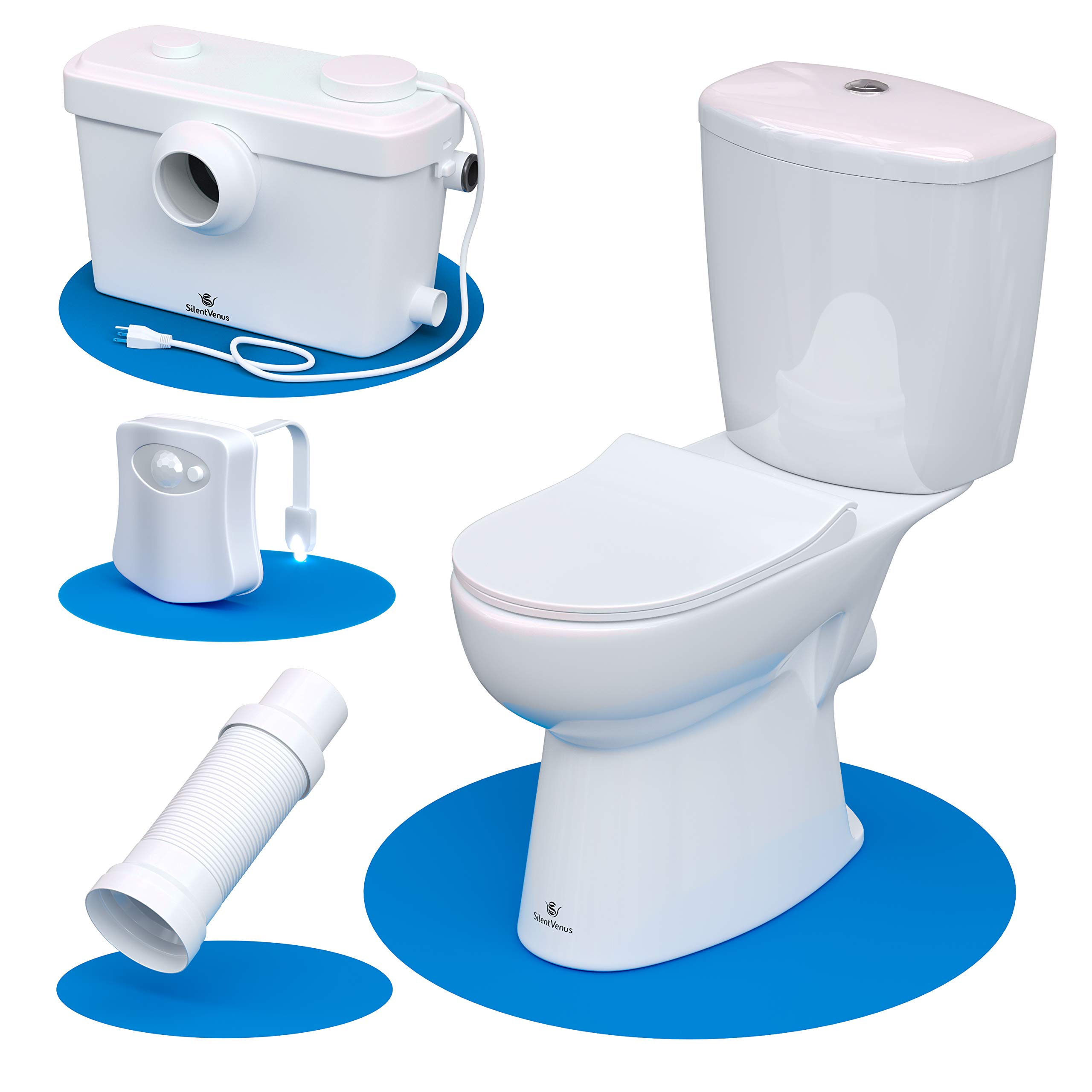 Macerating Upflush Toilet - uag6b5w