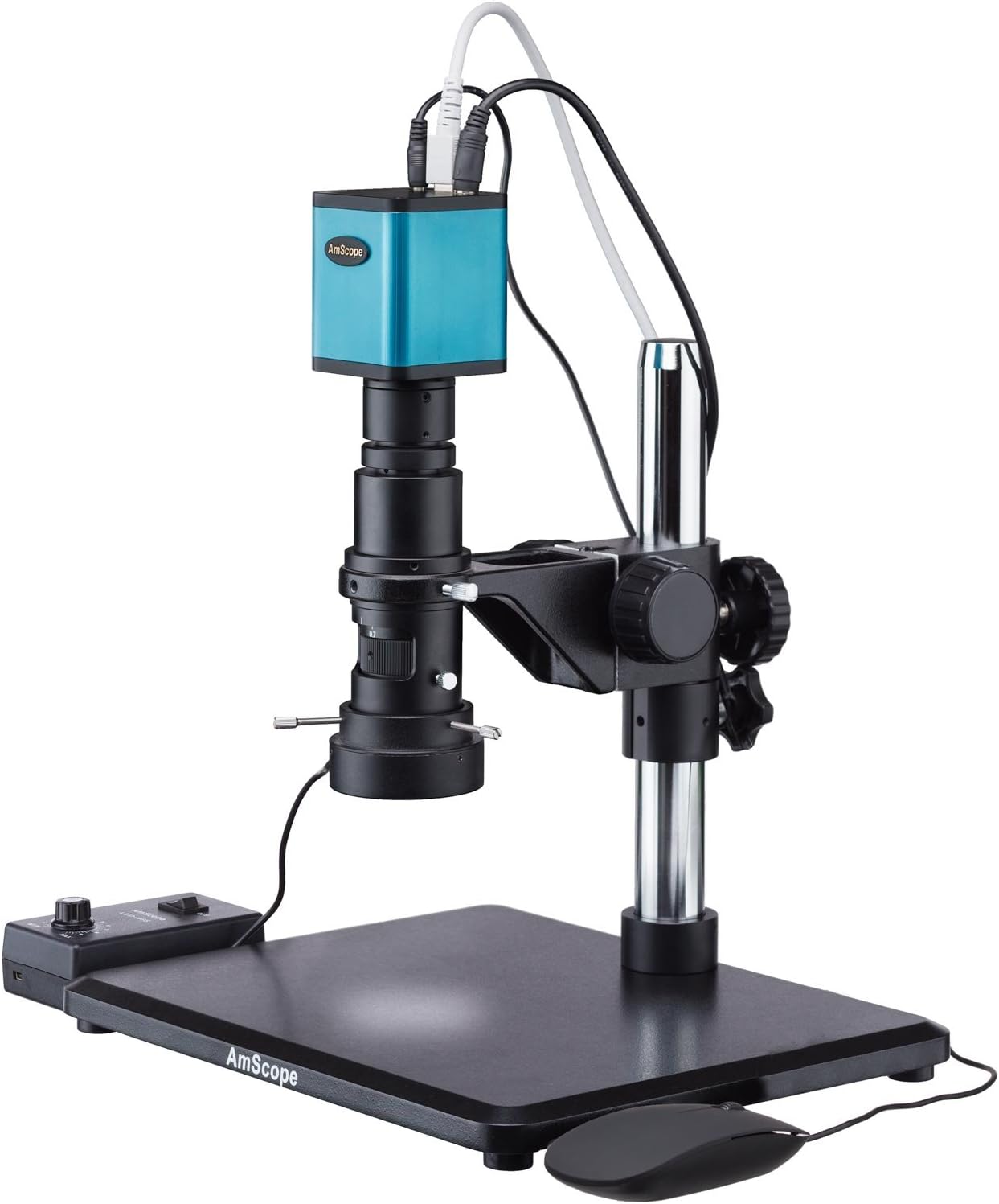 AmScope H80096SAF1 Industrial Inspection Zoom Monocular Microscope