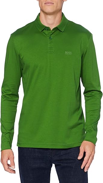 boss pirol long sleeve polo shirt