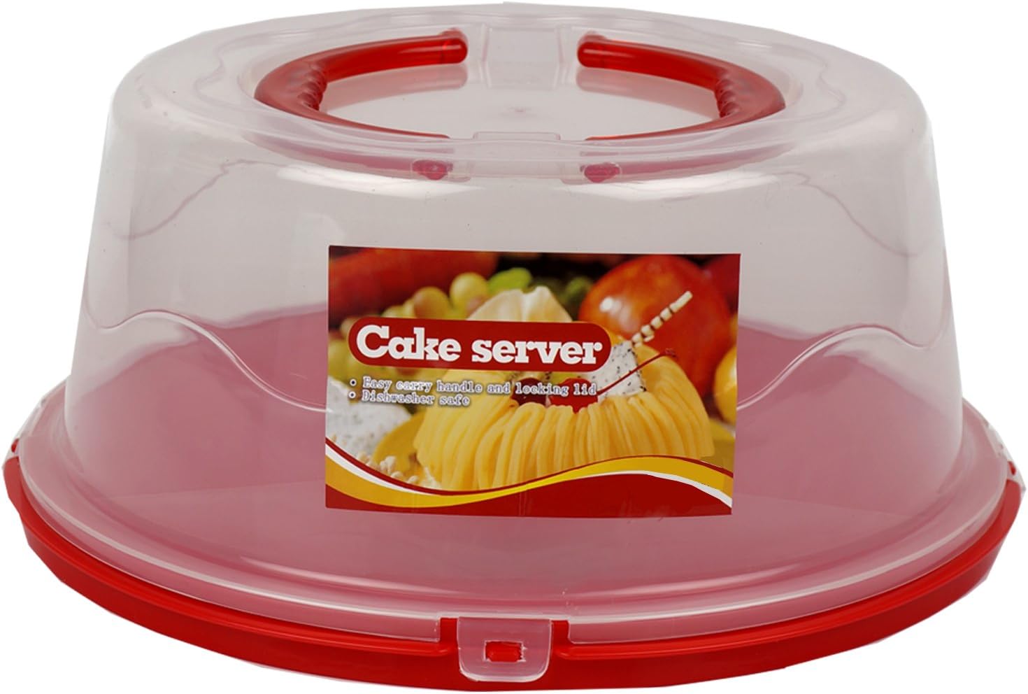 Large Easy Carry Cake Server - Color May Vary