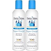 Fairy Tales Tangle Tamer Detangling Shampoo and Conditioner for Kids - Ultra Moisturizing and Anti Frizz Protection - Paraben Free, Sulfate Free - 12 Oz (2 pack)