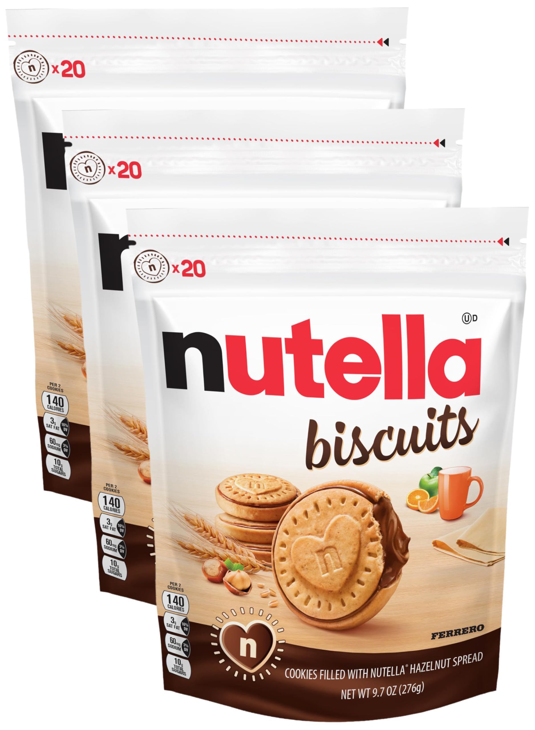 Nutella Biscuits, Hazelnut Spread With