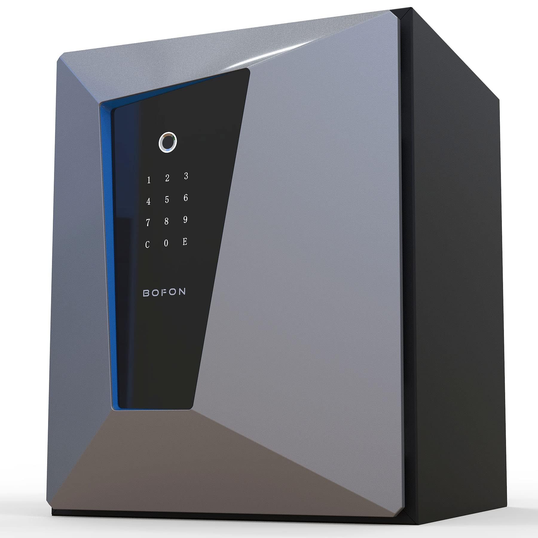 Photo 1 of BOFON Fireproof Biometric Safe Box, Fire Safes with Fingerprint Touch Screen Keyboard, Home Security Safe for Hotel Office, 2.1 Cubic feet