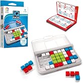 SmartGames IQ Focus &ndash; Color &amp; Logic Puzzle with 120 Challenges &ndash; Compact Brain Teaser Game for Kids &amp; Adults Ages 7+
