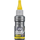 Formula 100 Dry Bike Chain Lube &ndash; Dry Condition Bicycle Chain Lube &ndash; 50ml | Road, Gravel, and Mountain bike chain lube, bicycle lubricant for dry, dusty rides; deep penetration, less friction and wear