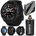 Wearable4U Garmin Descent Mk3 & Mk3i 51 mm & 43 mm w/T2 Transceiver: Titanium Dive Computer | Up to 25 Days Battery Life, AMOLED Display, GPS Smartwatch & Gift Bundle (010-02752-10)