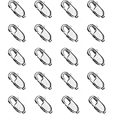 9MM Stainless Steel Lobster Clasps Bulk for Jewelry Making, 20PCS 316 Stainless Steel Lobster Claw Clasps Bulk for DIY Craft Necklace Bracelet Jewelry Making
