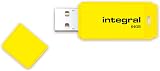 Integral 64GB Neon USB 2.0 Flash Drive 2-Pack Blue Yellow view 5