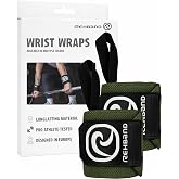 Rehband Wrist Wrap 1 Pair, Wrist Wraps Weightlifting, Training 18 inch, Wrist Wrap, Comfortable &amp; Stabilizing Wrist Supports For Gym