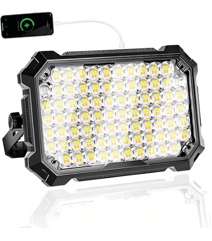 LUXPRO Pro Series 1300 Lumen Directional Pivoting Work Light - Battery Powered, LED, 6 C Cell - View #6