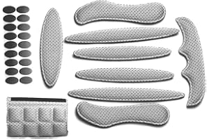 MTGHYARE Bike Helmet Pads Padding Kit Universal Bicycle Replacement Foam Pads Padding Cushions Mats Set for Bike Cycling Motorcycle Helmet