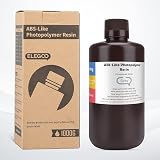 ELEGOO ABS Like 3D Printer Resin 1000G 405nm UV Grey High Precision Fast Curing view 7
