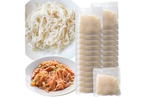 伊豆河童 Izukappa Zen-Noodle Microwavable Flat Konjac Noodle 140g x 24 servings, Shirataki Noodles, Low Carb, Low Calorie, Sugar-Free, Fat-Free, Gluten-Free