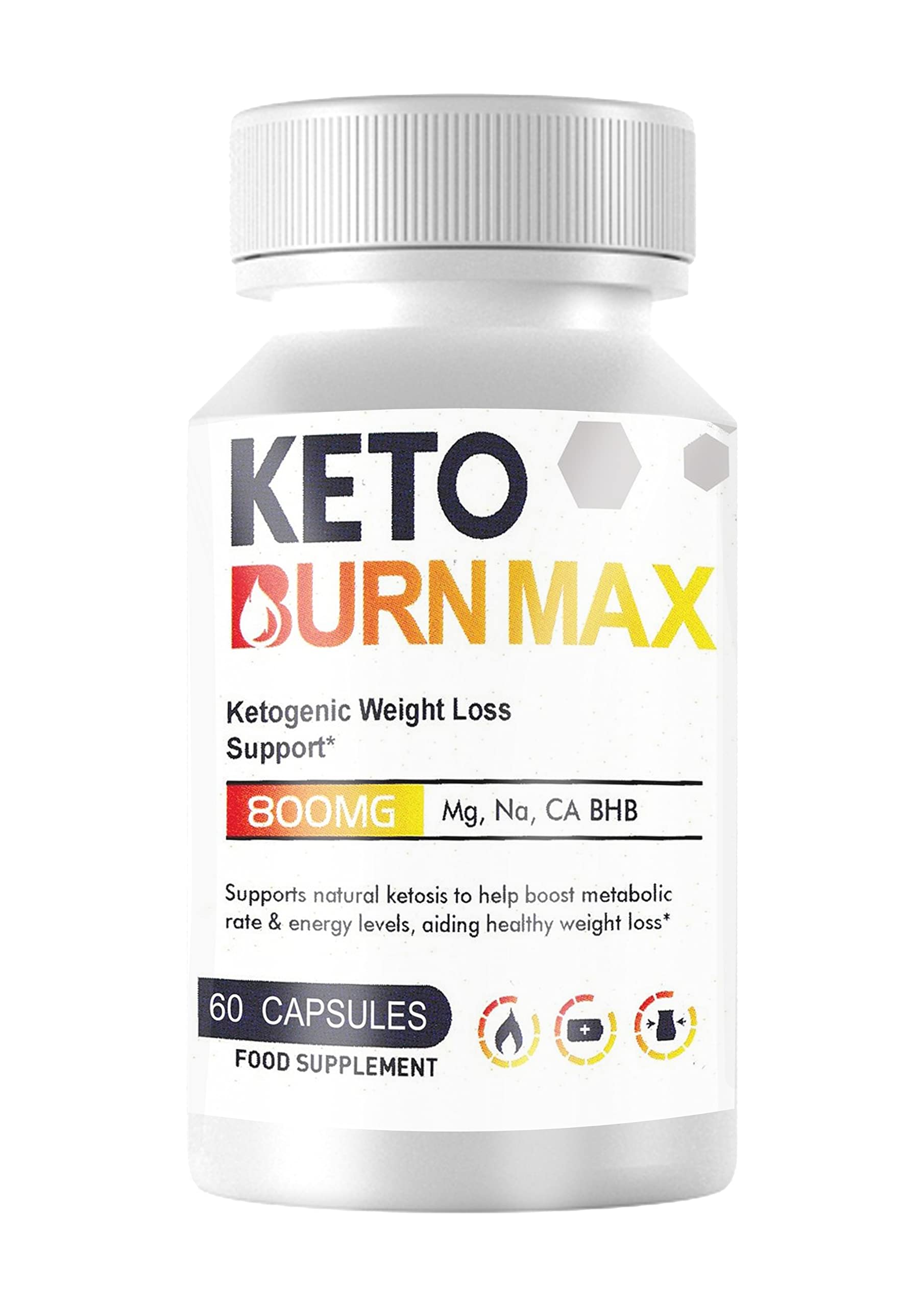 Keto Burn Max - Best Weight Loss Support for Men & Women - 1 Month Supply - Fitness Hero Supplements