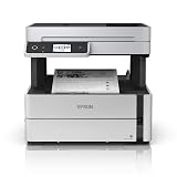 Epson EcoTank ET-M3170 Wireless Monochrome All-in-One Supertank Printer with ADF, Fax and Ethernet PLUS 2 Years of Unlimited Ink*, White