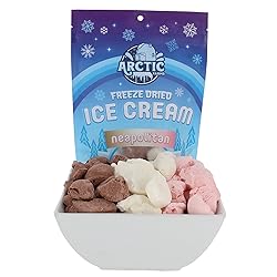 Arctic Farms Freeze Dried Ice Cream Bits Bagged and
