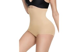 Niceuare Tummy Control Shapewear Women High Waisted Body Shaper Seamless Briefs Slimming Underwear Panties