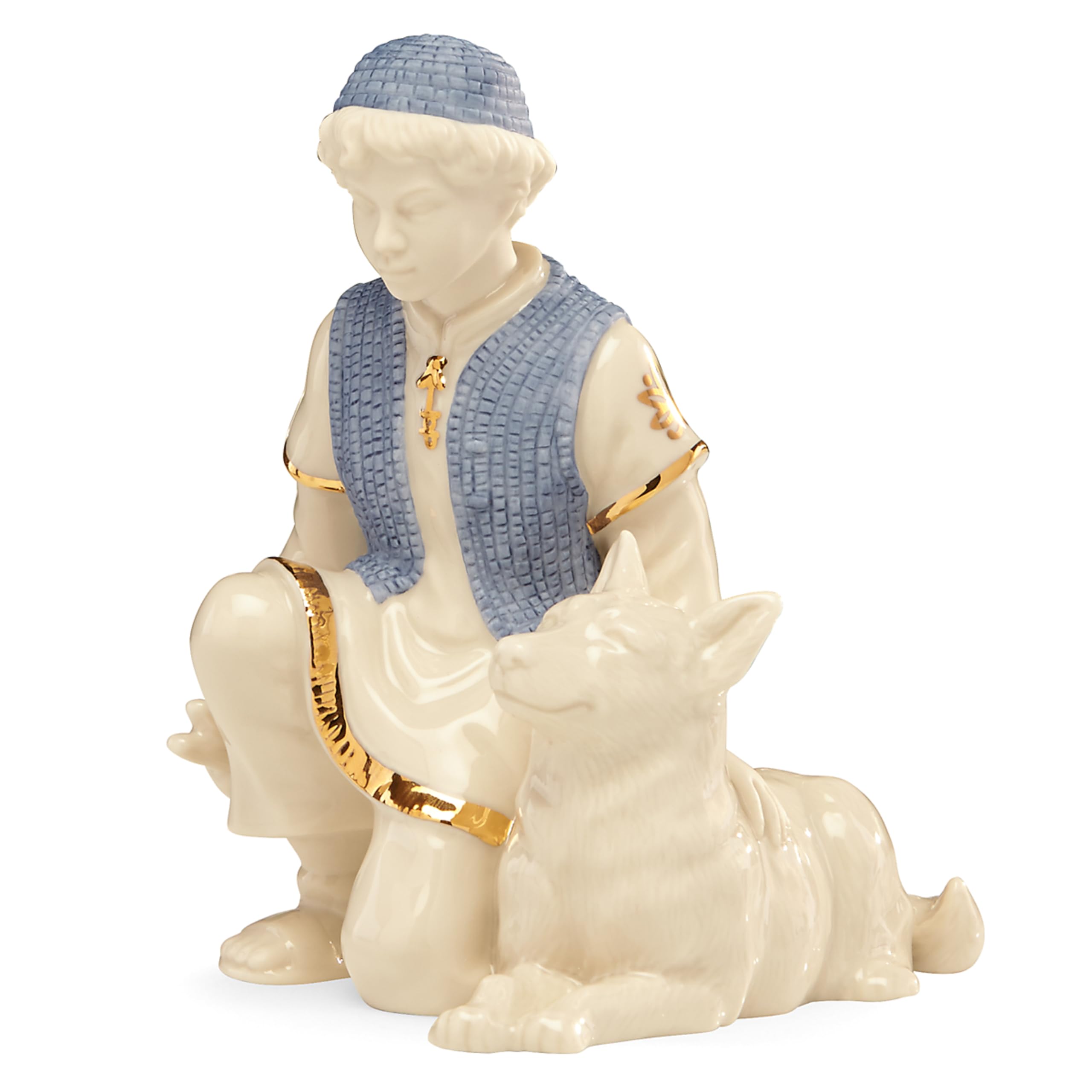 Lenox 853743 First Blessing Nativity Shepherd & Dog Figurine — image 1