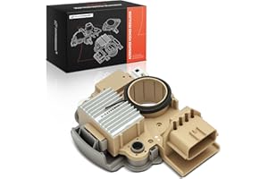 A-Premium Alternator Voltage Regulator Compatible with Mitsubishi Outlander 2003-2006, Mirage, Lancer, Eclipse, Galant, Endeavor, Montero & Chrysler Sebring & Dodge Stratus, A-Circuit 14.6 Vset