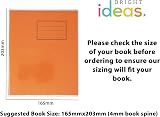 Bright Ideas Clear PVC Book Covers 338x211mm 250 micron PK10 BI9002 view 2