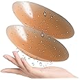 PRETTYWELL Nipple Covers for Women,Waterproof Nipple Pasties Reusable,Ultra Thin Adhesive Silicone Nipple Cover Petals