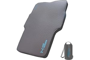 LOSTHORIZON Truck Bed Camping Air Mattress with Foam, Self Inflating Sleeping Pad for Tacoma 5FT with Air Pump, 4.5" Thick