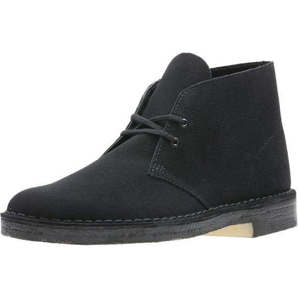 Amazon.com | Clarks mens Desert Chukka Boot, Black, 7 US  display picture 3