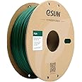 eSUN PLA+ Filament 1.75mm, 3D Printer Filament PLA Plus, Dimensional Accuracy +/- 0.03mm, 1KG Spool (2.2 LBS) 3D Printing Filament for 3D Printers, Pine Green