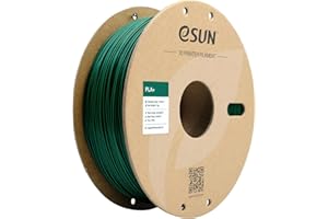 eSUN PLA+ Filament 1.75mm, 3D Printer Filament PLA Plus, Dimensional Accuracy +/- 0.03mm, 1KG Spool (2.2 LBS) 3D Printing Filament for 3D Printers, Pine Green