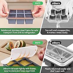 Large Ice Cube Tray for Whiskey: FDDBI Big Square