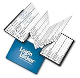 Login Locker Password Organizer—Blue
