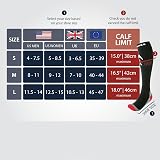 Rymora Compression Socks for Running and Sports Small UK 3-6.5 Black view 2
