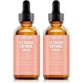 Retinol Serum for Face 2.5%, B5 Herbal Resurfacing Retinol with Vitamin C, Vitamin E, Hyaluronic Acid, Anti-Aging, Wrinkle Smoothing, Dark Spot Corrector, Brighten Dullness 2 Packs