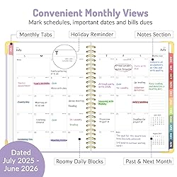 Academic Planner 2025-2026, Forvencer July
