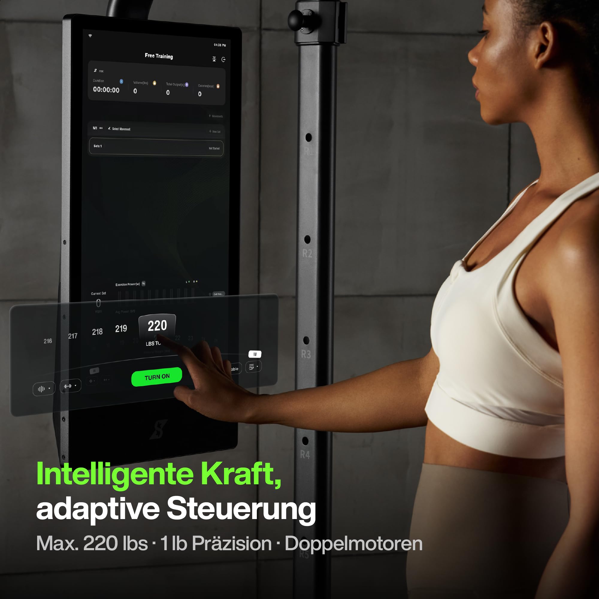 Speediance Gym Monster 2 Smart Home Gym, Upgraded AI-Powered Home Workout Maschine, Multifunktionale Smith Maschine, Ganzkörper-Krafttraining Fitnessgeräte, All-in-One Workout (GM2 Works Plus) 4