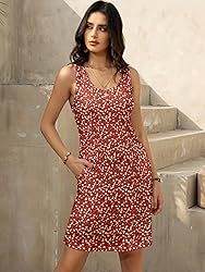LUXVEER Summer Dresses for Women 2025 Floral