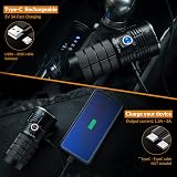 Sofirn Q8 Pro 11000LM LED Torch USB C Anduril 2.0 4x18650 Batteries Charge view 5